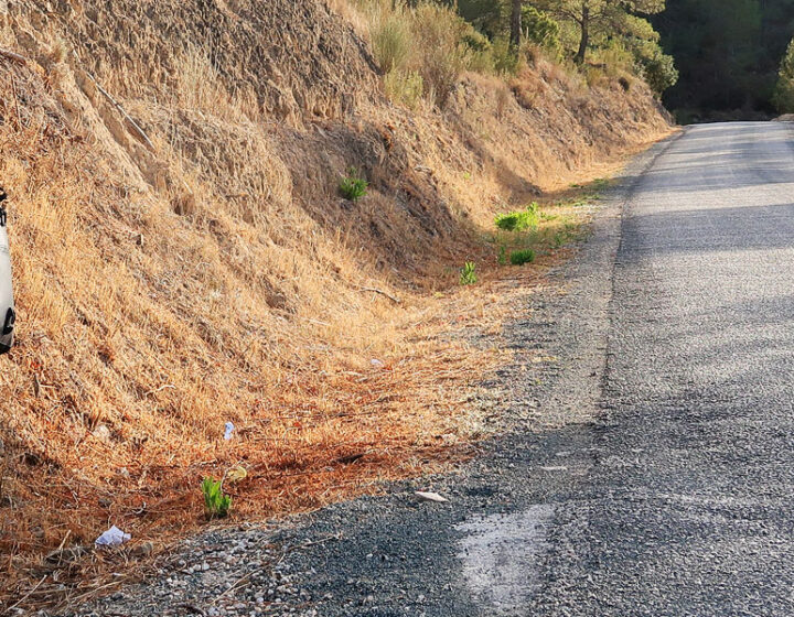 Carretera del pantano de Amadorio