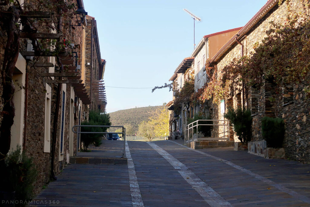 Calle principal de Villarreal de San Carlos