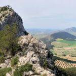 Cresta del Capurutxo y umbría de la sierra