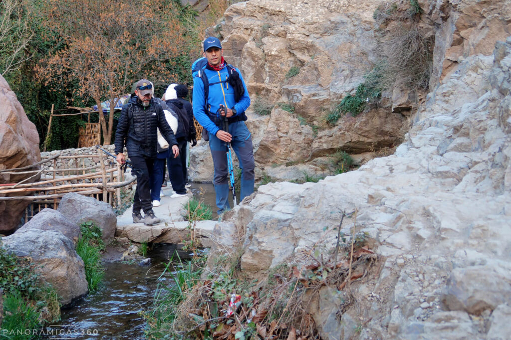 Carca de las cascadas de Imlil