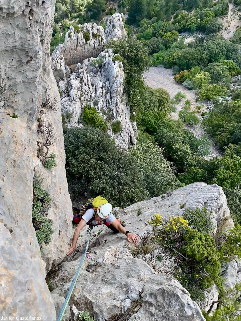 Terminando el diedro del tercer largo