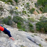 Navarro-Giner (270 m, 6a+). Una magnífica vía de escalada en el Cabeçó d’Or
