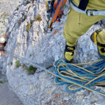 Espolón norte del Espigüete, vía Elenmay (250 m, 6c+/ Ae)