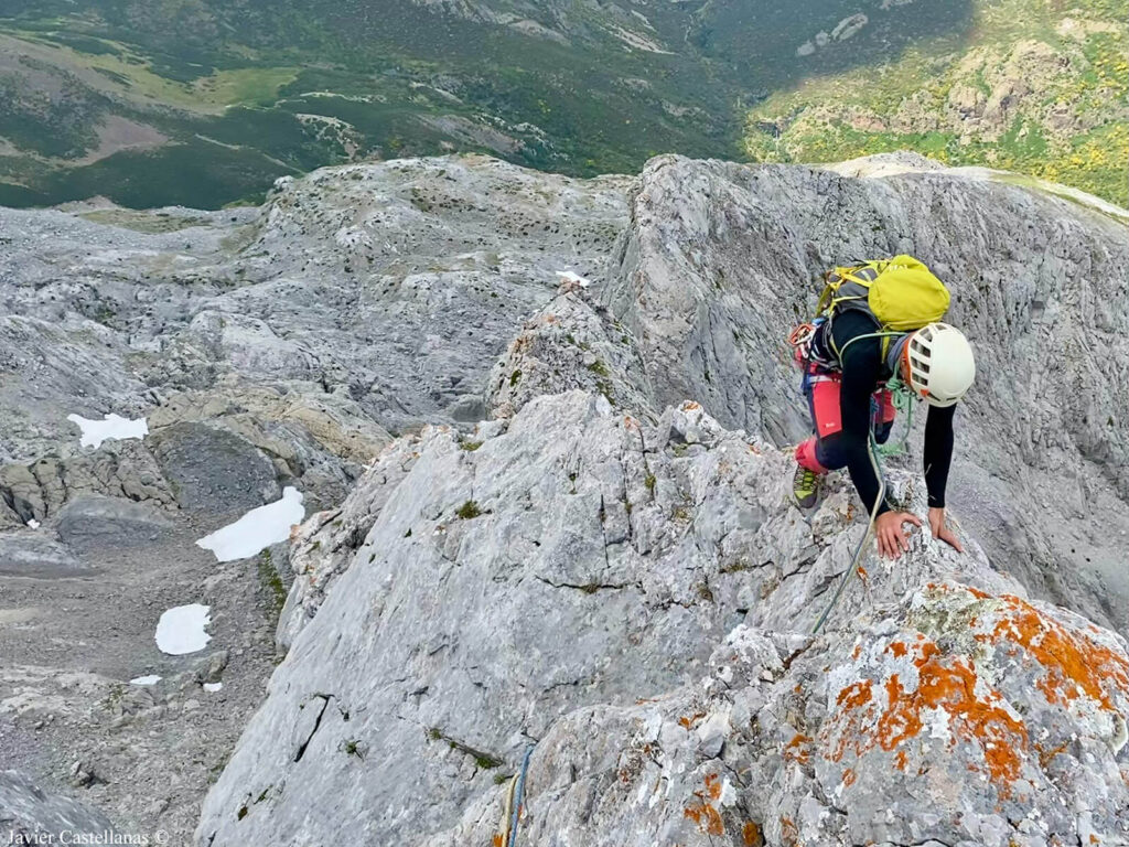 Parte de final del Espolón Norte