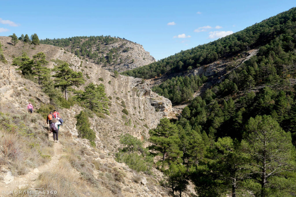 Parte alta del Barranco de la Hoz